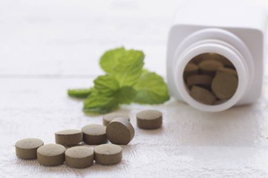 ot hap ahşap masa ve kopya alanı Üstten Görünüm