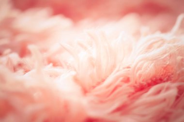 yumuşak pembe pamuk halı ve soyut arka kapatmak