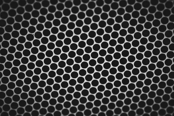 Textura celular hexagonal, panal de abeja, fondo de rejilla de altavoz — Foto de Stock