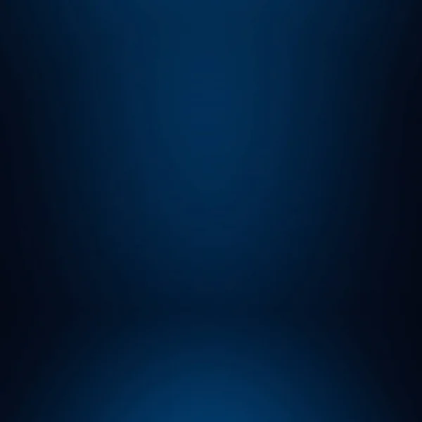 Parede de cimento abstrato azul escuro e macio e gradie sala de estúdio — Fotografia de Stock