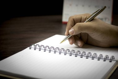 Kahve Dükkanı, kavram olarak eğitim ve yaşam bellek içinde defter süt yazma