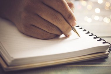 Kahve Dükkanı, kavram olarak eğitim ve yaşam bellek içinde defter süt yazma