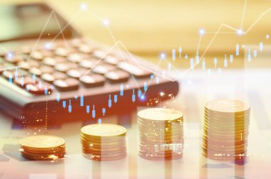 Finans, sermaye bankacılık ve yatırım kavramı, çift exporsur