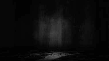 karanlık ve gri soyut çimento duvar ve Stüdyo Oda degrade uygunluğunu