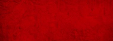 Kırmızı grunge çimento Noel arkaplanı, klasik desenli beton afiş. 