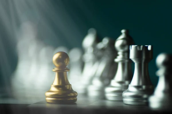 Шахматная Конкуренция Планирование Стратегия — стоковое фото