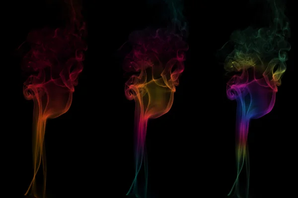 Abstrakte bunte Rauch Hintergrund — Stockfoto