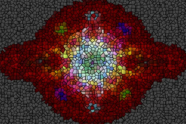 Fundo mosaico abstrato colorido — Fotografia de Stock