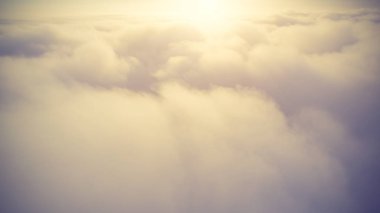 Güneşli gökyüzü arka plan, heav üzerinde güzel cennet