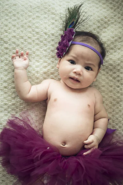 Beaufiful Καυκάσιος βρέφος μωρό κορίτσι — Φωτογραφία Αρχείου