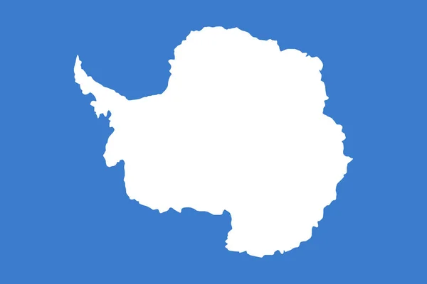 Antarktika'nın resmi vektör bayrak . — Stok Vektör