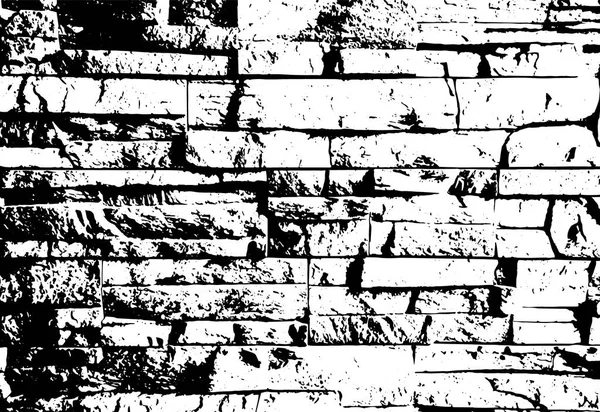 Grunge bakstenen muur textuur en achtergrond. Vector — Stockvector