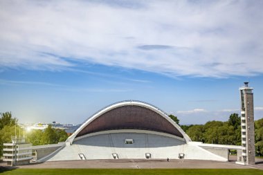 The singing field, stadium Lauluvaljak in Tallinn, the capital of Estonia