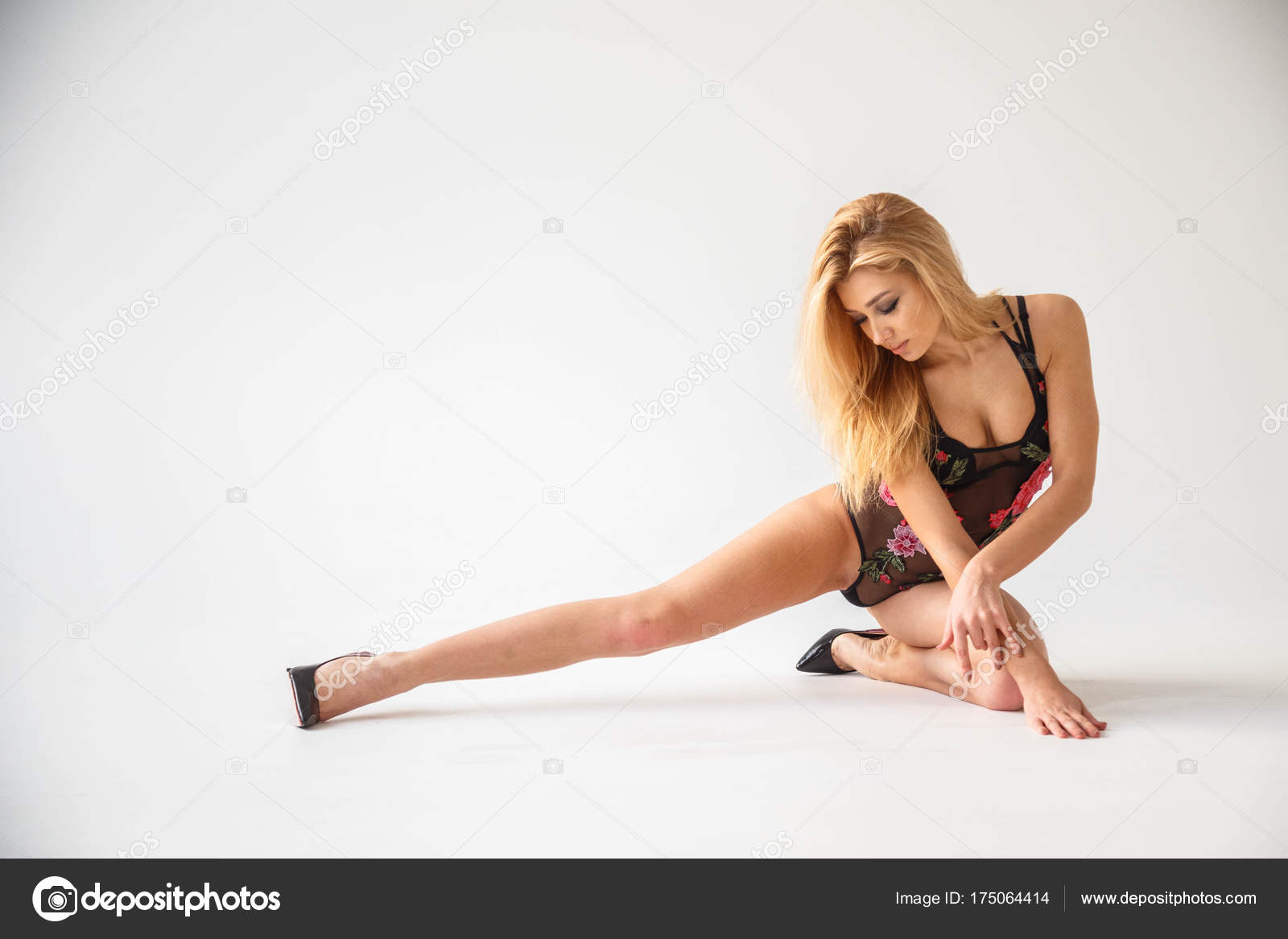 Fotografie sexy černá dívka