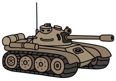 Komik tank çizgi film