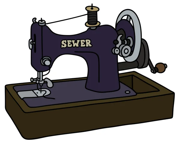 Máquina de costura retro —  Vetores de Stock