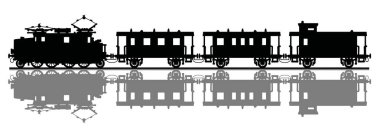 Vintage Elektrikli tren