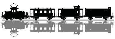 eski Elektrikli tren