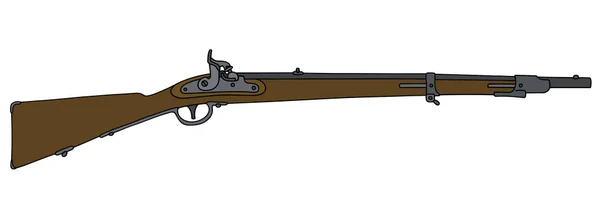 Историческая винтовка — стоковый вектор