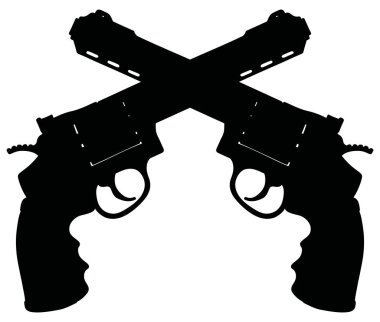 İki büyük revolverler