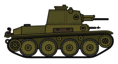 Vintage hafif tank