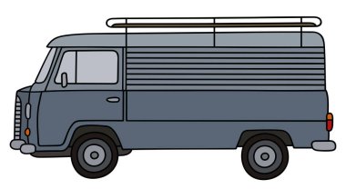 Klasik Gri minibüs