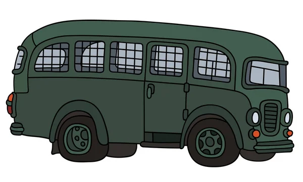有趣的老监狱巴士 — 图库矢量图片