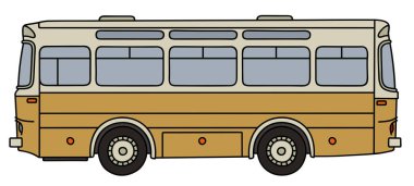 eski sarı otobüs