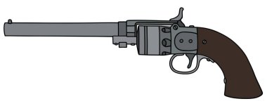 Vintage uzun tabanca