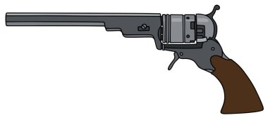 Vintage uzun Amerikan tabanca