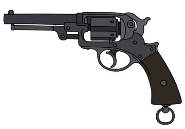 Vintage askeri tabanca