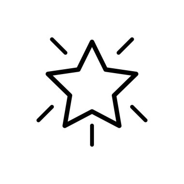 Beyaz zemin üzerinde yıldız olan mutlu noel kartı şablonu, basitçe vektör çizimi