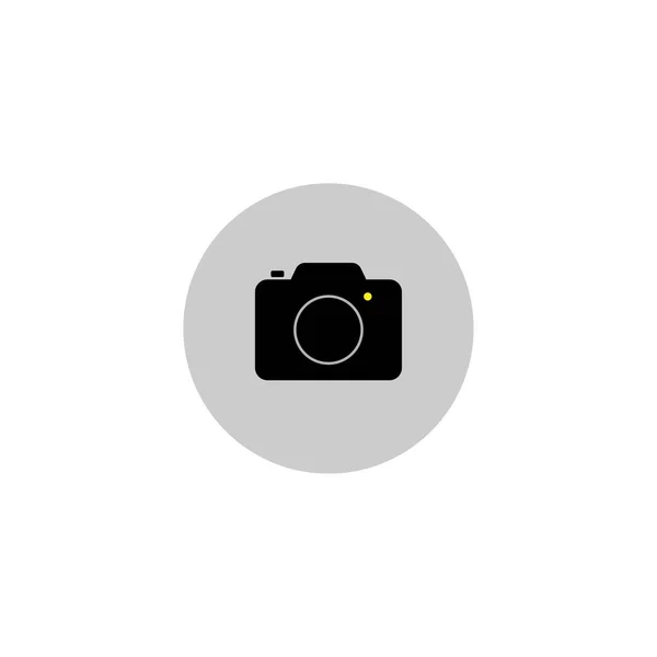 Photo Camera Icon Simply Vector Illustration — Stock Vector