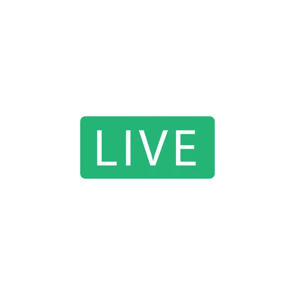 Live Belettering Gewoon Vectorillustratie — Stockvector