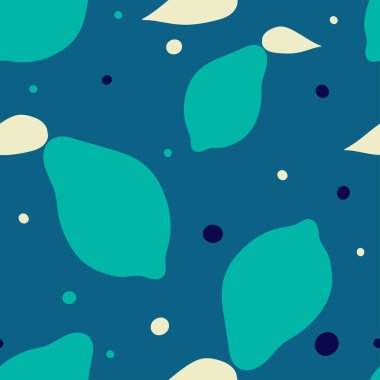 Abstract lemons repeat seamless pattern print for wallpaper, background, pillows, phone cases, decor, curtains, bags.