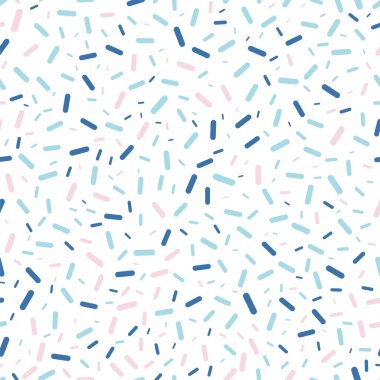 Renkli serpintiler, ambalaj kağıdı, baskılar, kumaşlar için tekrarlayan vektör deseni.