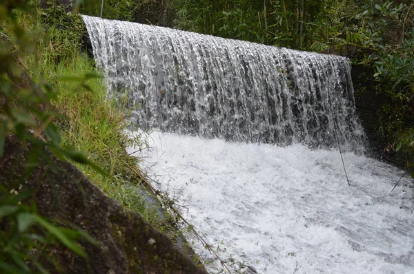 Liebhaber Wasserfälle Bei Nuara Aliya Sri Lanka — Stockfoto