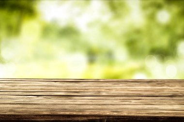 boş tahta masa arkaplanı