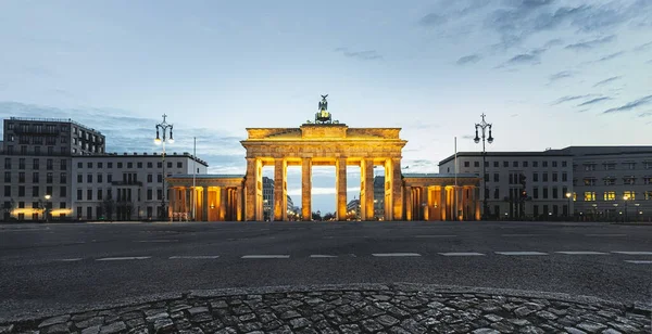 Puerta Brandeburgo Berlín Amanecer —  Fotos de Stock