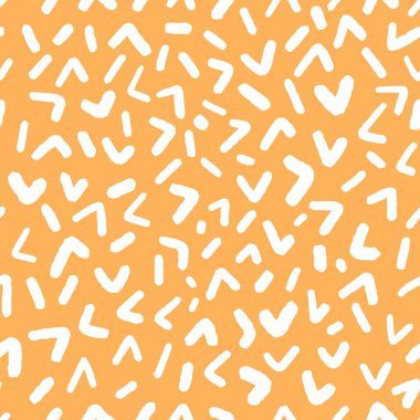 Kusursuz doku deseni. Tekstil tasarımı için el çizimi vektör illüstrasyonu.