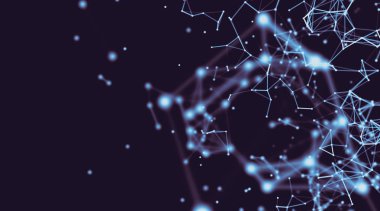 Teknoloji elektrik bağlantısı arka planı, 3D görüntüleme