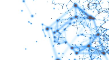 Teknoloji elektrik bağlantısı arka planı, 3D görüntüleme