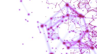 Teknoloji elektrik bağlantısı arka planı, 3D görüntüleme