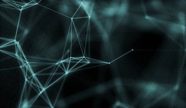 Teknoloji elektrik bağlantısı arka planı, 3D görüntüleme