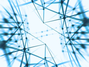Elektronik plexus modern afiş fütüristik sanal teknoloji arka planı, telekomünikasyon konsepti, Ağ dijital olarak oluşturulmuş görüntü.