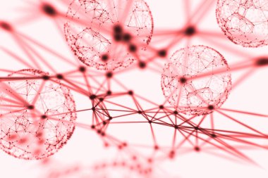 Teknoloji modern dinamik plazma enerjisi fütüristik sanal teknoloji arka planı, dijital olarak oluşturulmuş görüntü. 3B illüstrasyon