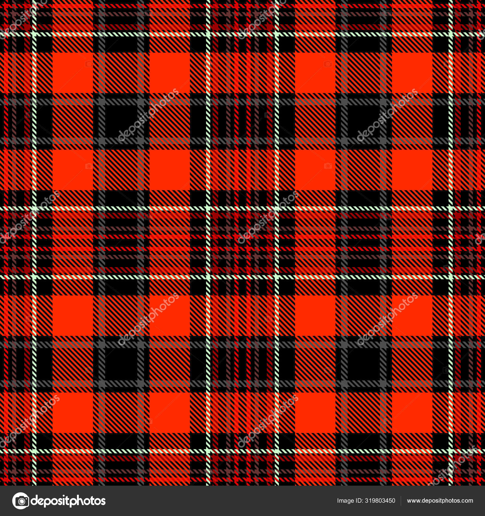 Tartan xadrez escocês sem costura padrão . vetor(es) de stock de