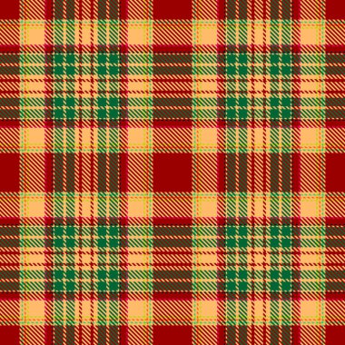 Tartan Ekose İskoç Dikişsiz Desen. 