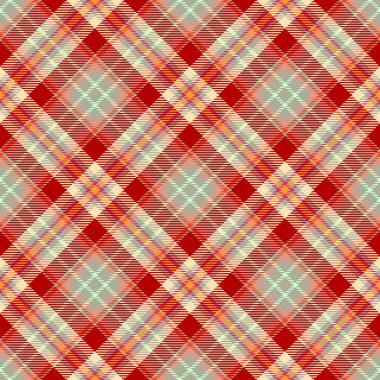 Tartan Ekose İskoç Dikişsiz Desen. 