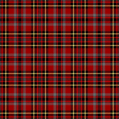 Tartan Ekose İskoç Dikişsiz Desen. 